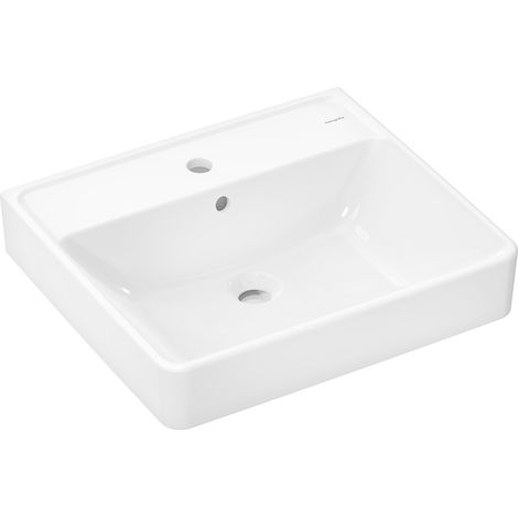 hansgrohe Xanuia Q lavabo sobre encimera, con agujero para grifo,