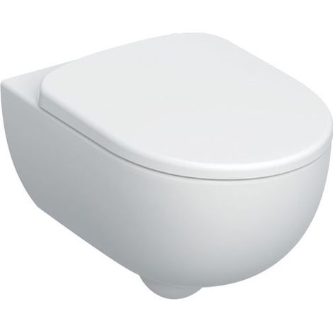 Vaso Sospeso con coprivaso tradizionale bianco lucido - Geberit Selnova Premium