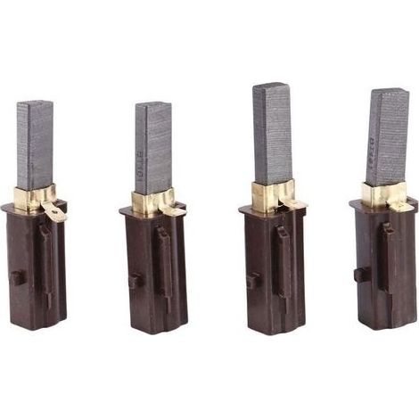 Package of 4 Brushes Charcoal Compatible with Engines of Suction Models 2311480 333261 33326-1 (1/5)