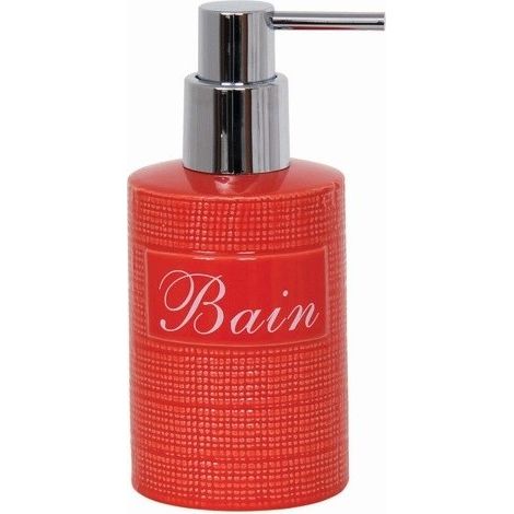 Distributeur de savon Céramique DINAN Rouge MSV (1/2)