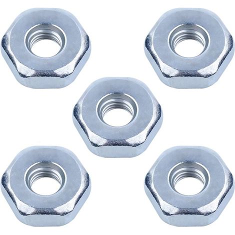 5 pièces écrous universels M8 pour housse de chaîne de tronçonneuse – compatibles avec STIHL MS180, MS250, MS360, MS381, MS440, MS660, MS038 et autres modèles