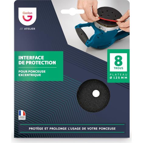Interfacciato protezione diametro 125 mm per levigatrice eccentrica (1/2)