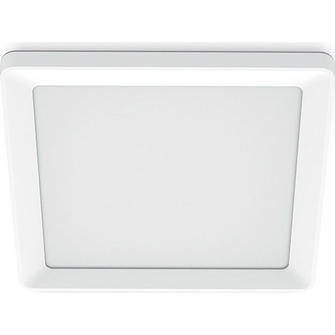 Plafón cuadrado blanco valen, 13 w, 1550 im, 2200-6500 k, 295 x 37 x 295 mm