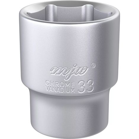 MJW Douille 3/4"" six pans 33 mm (1/4)
