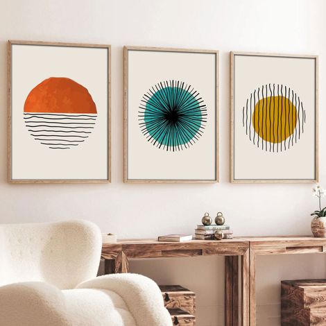 Cuadro Mepaleha, Estructura de Madera Nobilitada, 50x70h cm Multicolor (1/5)