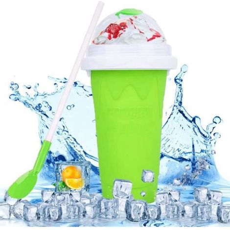 Tasse Slushie - Silicone Alimentaire - Double Paroi - Pour Boissons Fraîches - 1 Pièce (1/5)