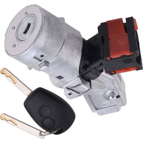 Cubo de interruptor de encendido + llaves Renault Dacia Nissan Mercedes Fiat - 6055Z-05 (1/5)