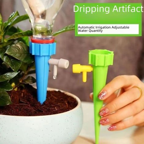 Système D'arrosage Automatique - Goutte-à-goutte Réglable - Minuteur Intégré - Pour Jardin Maison Et Extérieur - Lot De 1 (1/3)