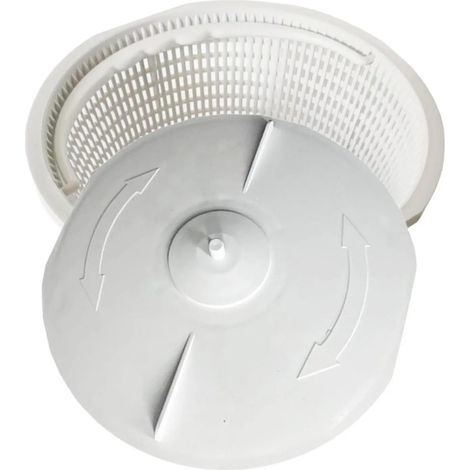 Panier de skimmer de piscine panier et couvercle efficaces (1/5)
