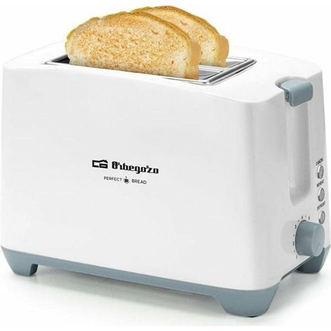 Toaster Orbegozo TO 3020 weiß 750 Watt kompakt