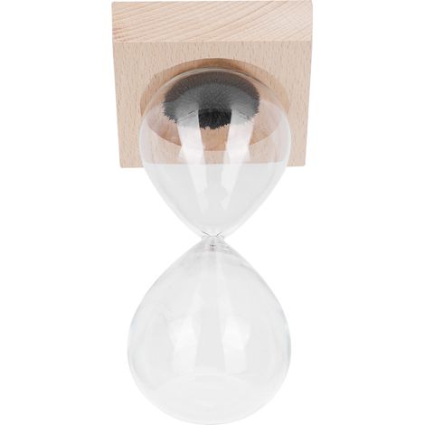 Sablier magnétique avec socle, idéal pour la décoration intérieure ou comme cadeau d'anniversaire. (1/5)