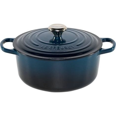 Le Creuset Signature Bräter rund 26 cm nuit