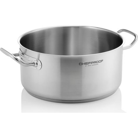 Marmite CHEFPROOF Ø 28 cm H 13 cm 7 ltr inox 18/10 - Was Germany (1/2)