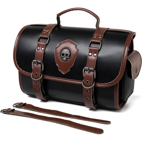 Sac à Outils pour Moto - Outil de Modification de Grande capacité - Bagage de Moto en Cuir synthétique - Offroad - Sac de Moto (1/5)