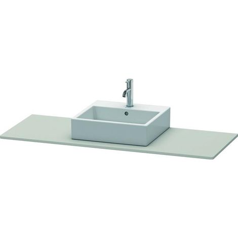Duravit XSquare Konsole, 1 Ausschnitt mittig, 1400x16x550mm, (1/5)
