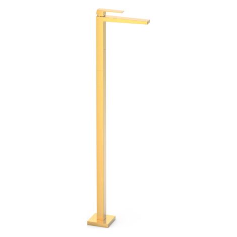 Mitigeur sur pied pour lavabo Or Mat 24K - TRES 20285301OM (1/2)