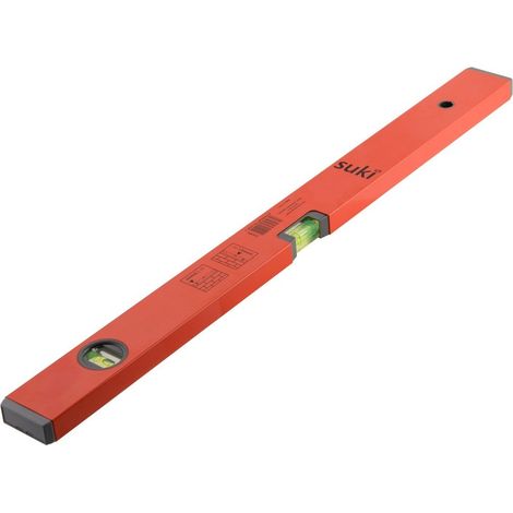 SUKI - LIVELLA IN ALLUMINIO DA 800 MM COLORE ROSSO