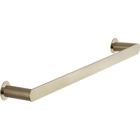 Ramon Soler - Toallero de Pared para Baño de 400mm Inox Cepillado (1/2)