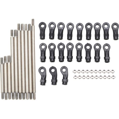 Tige de direction en métal avec rotule pour Traxxas TRX4 1/10, longueur 313mm, pièce de rechange (1/5)