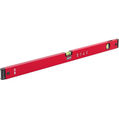 Nivel de burbuja rectangular GE 4K5 80 cm (1/2)