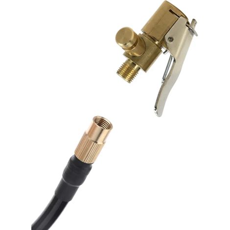 Embout de gonflage pour pneus de voiture et camion, avec valve de dégonflage et raccord.-AquaForge (1/5)