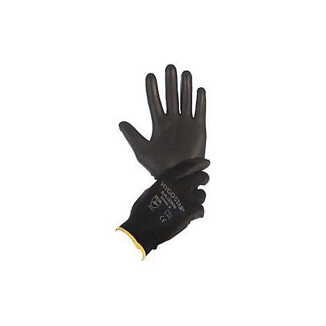 Guantes de punto fino BLACK ACE  UE 120 pares  talla 6 (XS)