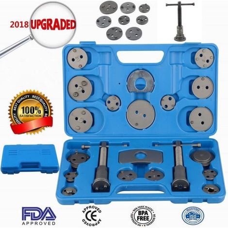 TEMPSA Coffret Set Repousse piston d étrier de frein Kit d outils 22 pièces (1/4)