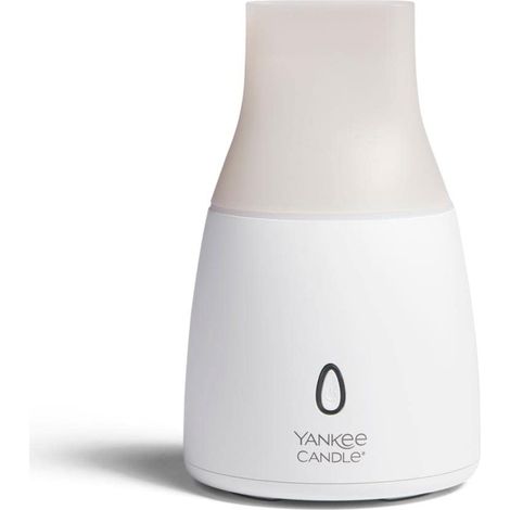 Yankee Candle Kit diffusore di aromi a ultrasuoni, olio diffusore di aromi alla ciliegia nera, LED che cambia colore, timer di spegnimento automatico, funzionamento silenzioso, spina britannica (1/3)