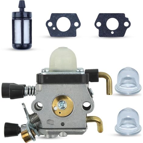 FS75 Carburateur pour Stihl FS76 FS80 FS80R FS85 FS85R FS85T FS85RX Tondeuse avec joint Bougie Remplacer pour ZAMA C1Q-S28E C1Q-S28D