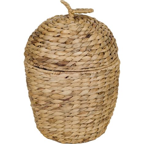Signes Grimalt Panier de décoration  Panier de ceinture marron 24x24x21cm 27159