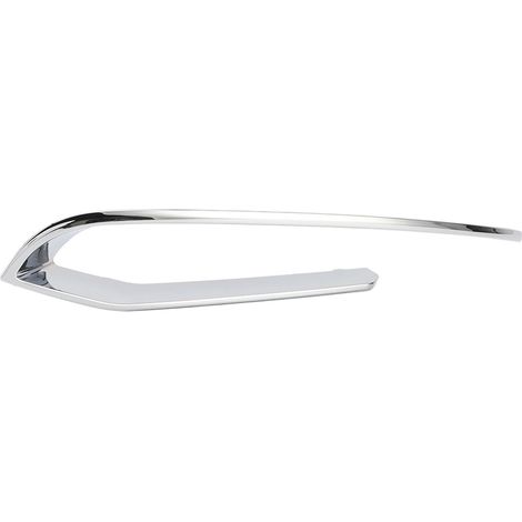Unterer Kühlergrill aus Chromlegierung, wasserdicht, UV-beständig, Ersatzteil für 528i, 535d, 550i, linke Seite, Teilenummer 51117331769 (1/5)