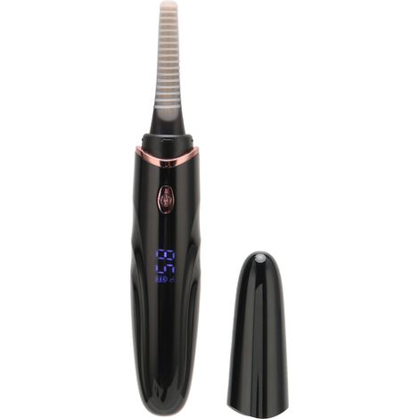 Recourbe-cils chauffant, chauffe rapide, rechargeable USB, outil électrique pour recourber les cils avec écran LED (1/5)