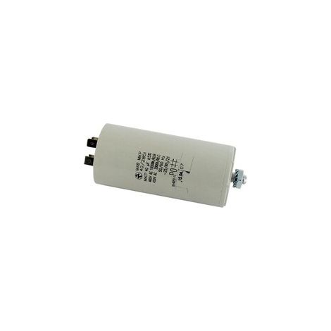 Condensador eléctrico universal de 40 Uf - Montaje M8, ø: 45mm, H: 92mm
