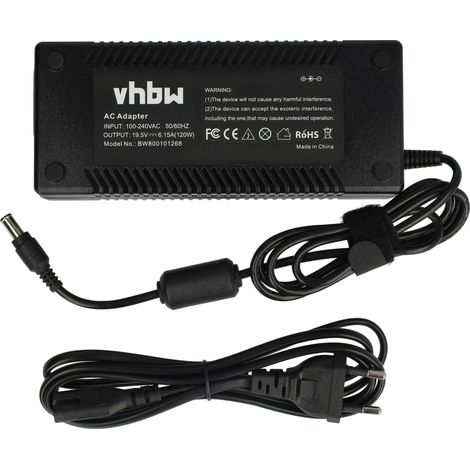 vhbw Netzteil kompatibel mit Sony Vaio PCG-505JEK, PCG-505JE, PCG-505HSK, PCG-505LE, PCG-505JSK, PCG-505JS, PCG-505HS Notebook - 200 cm, 120 W (1/5)
