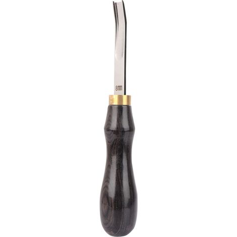 Biselador de cuero, herramienta de acabado para biselado (8 mm)