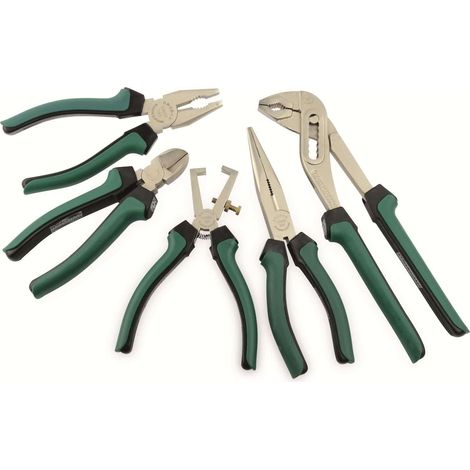 Brüder Mannesmann M10996 Werkstatt Zangen-Set 5teilig