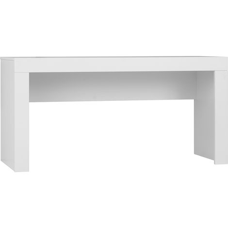 Calmo Kinderschreibtisch 65 cm mit große Arbeitsfläche Weiß