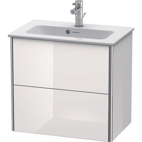 Duravit XSquare Meuble sous-lavabo Compact, suspendu, 2 tiroirs, (1/3)