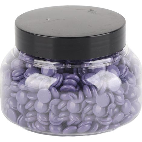 Graines de cire dure épilation professionnelle visage jambes corps 150g parfum lavande (1/5)