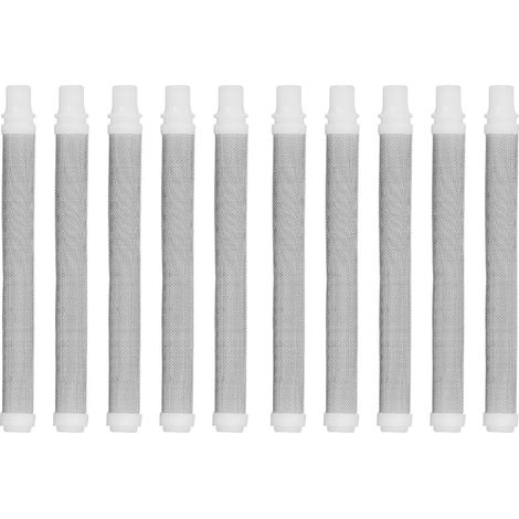 Lot de 10 Filtres pour Pistolet de Pulvérisation Sans Air 60 Mesh - Acier Inoxydable - Filtration Haute Efficacité - Pour Industrie Chimique (1/5)