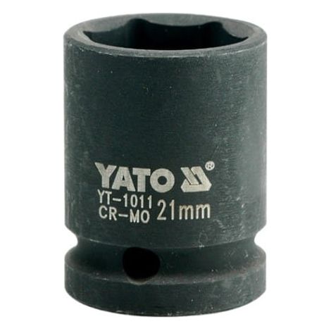 BUSSOLA A IMPATTO YATO 1/2" CORTA A 6 PUNTE 21 mm