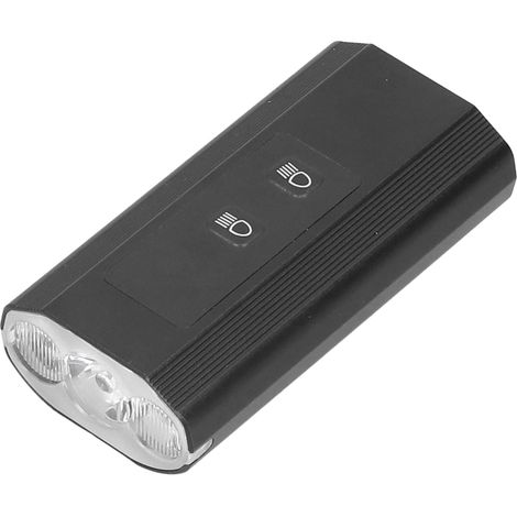 Phare de Vélo 3 LED Puissant, Étanche, avec Affichage Batterie et Charge USB pour VTT et Route (1/5)