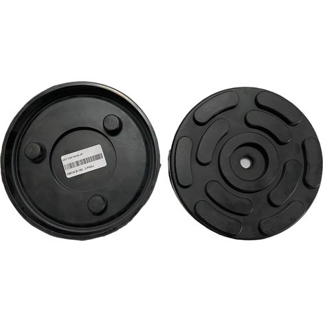 TAMPONI A CUFFIA GOMMA TONDO PONTE SOLLEVATORE OMCN Ø140mm 3 PIOLI 4pz (1/2)