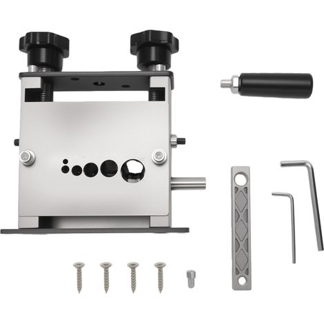 Machine à dénuder les fils, 6 canaux, 5 lames, perceuse, manivelle, dénudage pour câbles de 1 à 17 mm² (1/5)