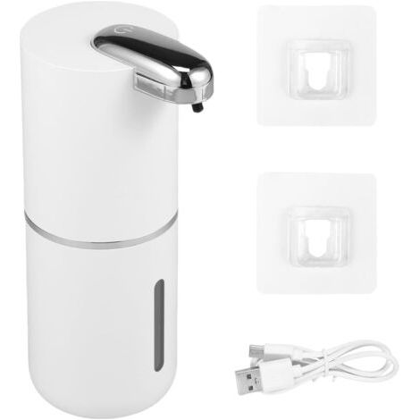 Ahlsen Handseifenspender, automatischer Seifenspender, berührungsloser Seifenspender, wasserdichter Duschseifenspender (IPX5), 4-stufig verstellbarer Spender (1/4)