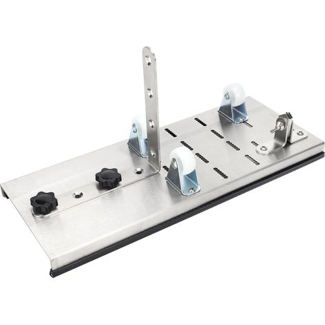 Machine à découper les bouteilles en verre rond, outil manuel industriel DIY avec kit d'accessoires et 3 roues (1/5)