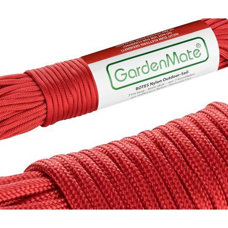 strand of 550 nylon paracord, 31m length, 4mm thickness, 7 inner strands, for outdoor use (1/5)