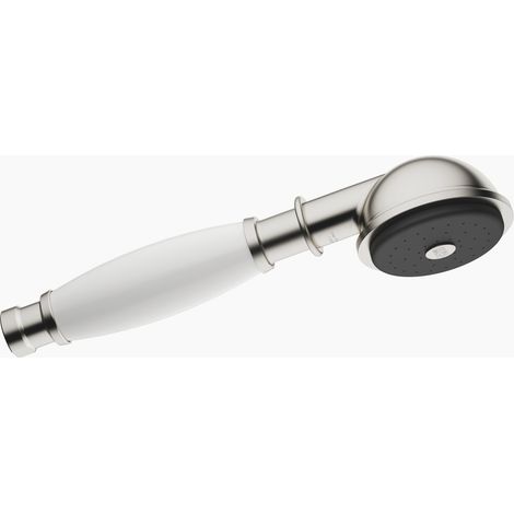 Dornbracht MADISON Metall-Handbrause mit Porzellangriff weiß, (1/4)