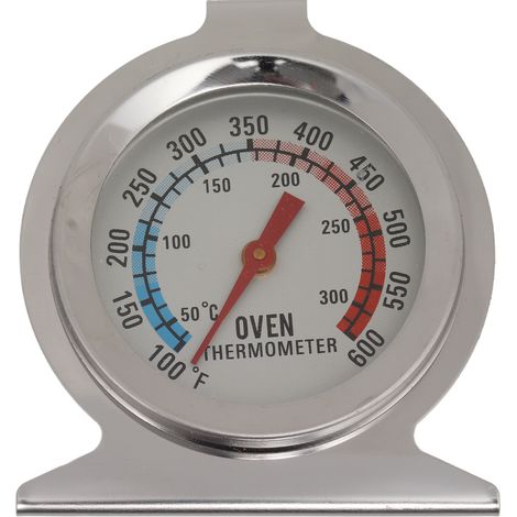 Thermomètre de four à échelle unique en acier inoxydable pour la cuisson au four (1/5)