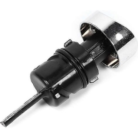 Bouchon chromé de jauge d'huile pour Harley Davidson XL883 XL1200 (1/5)